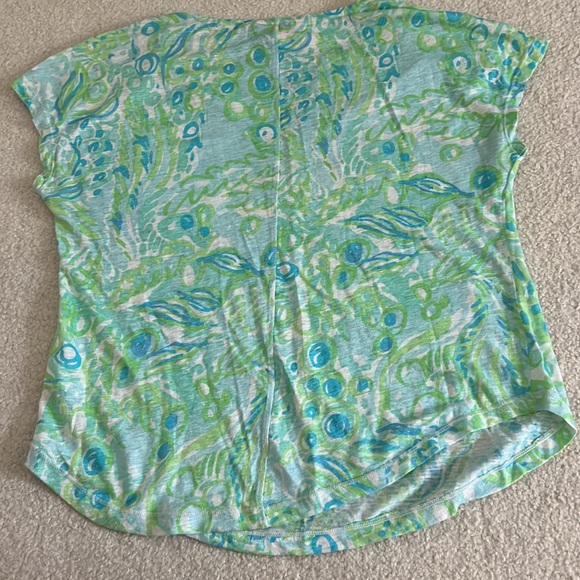 Lilly Pulitzer Linen Top - Picture 9 of 10